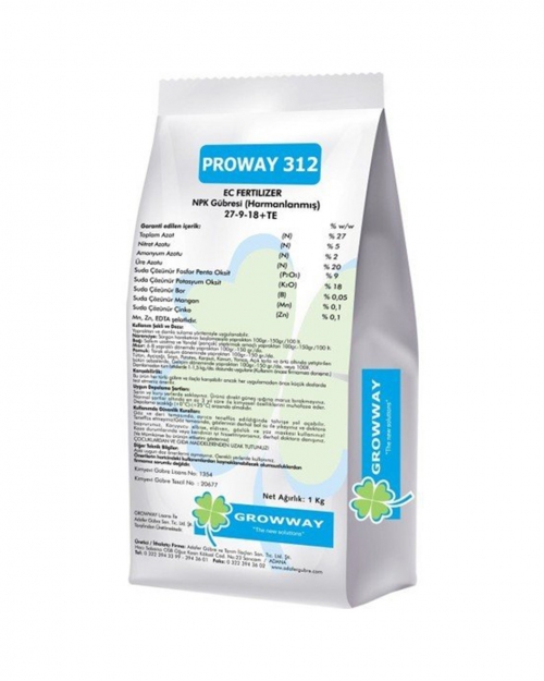 Proway 312 Npk Gübresi 1kg